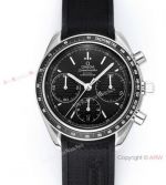 HRF Replica Omega Speedmaster Racing Co-Axial Black Dial Watch Cal.3330 Movement